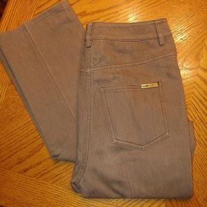 St. John yellow label light brown jeans size 2 EUC